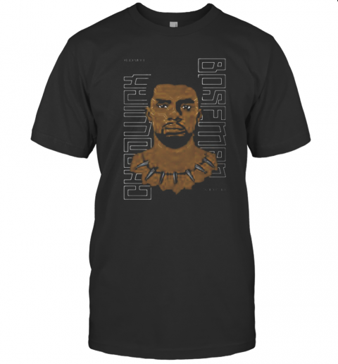 Black Panther Rip Chadwick Boseman Rest In Power 2020 T-Shirt