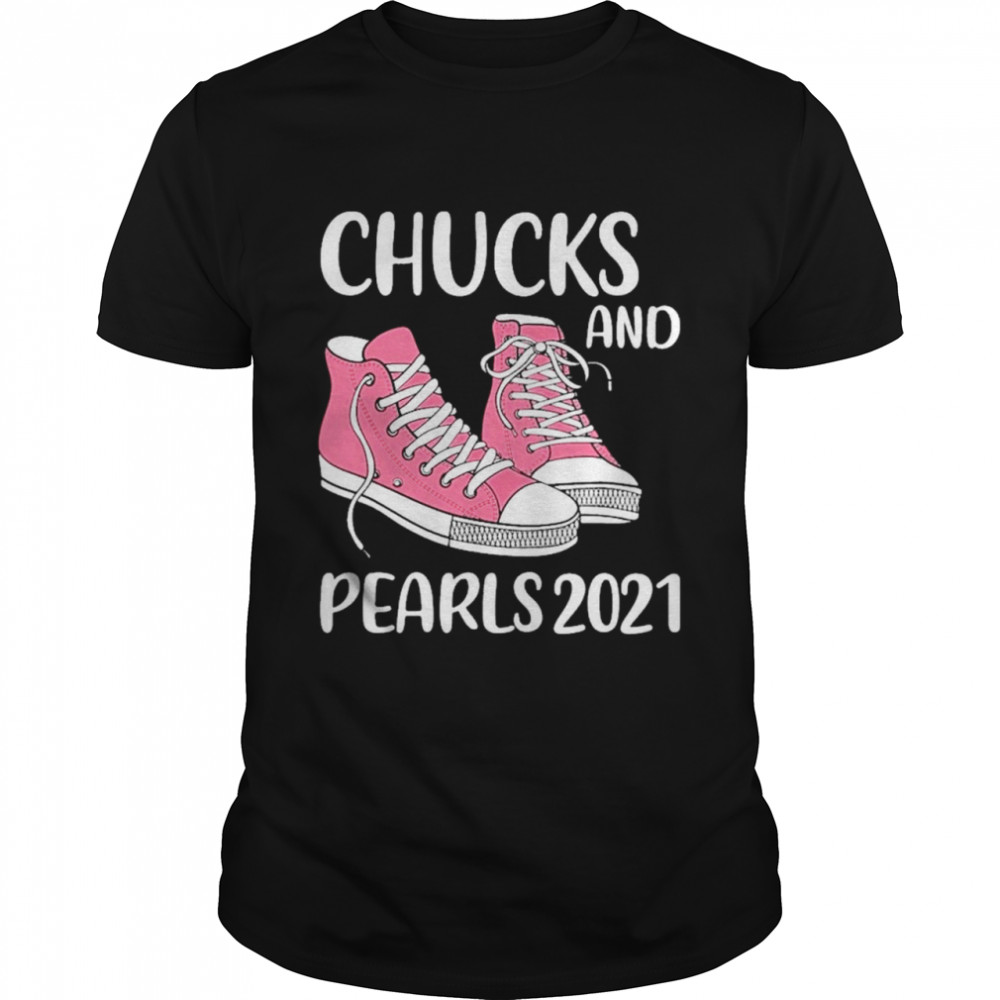 Chucks and Pearls 2021 Valentine shirt